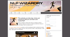 Desktop Screenshot of nlpwizardry.com